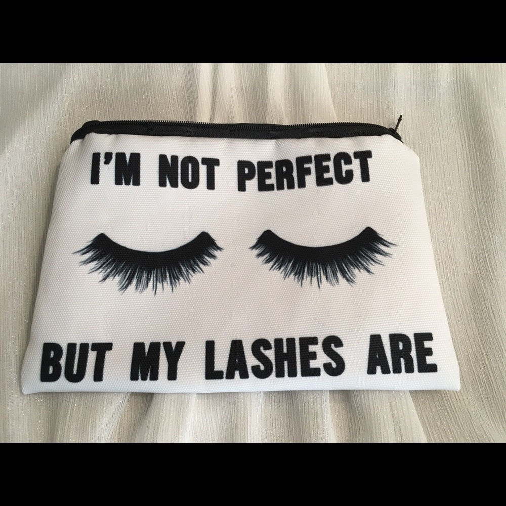 Cosmetic bag, makeup bag, eyelash bag